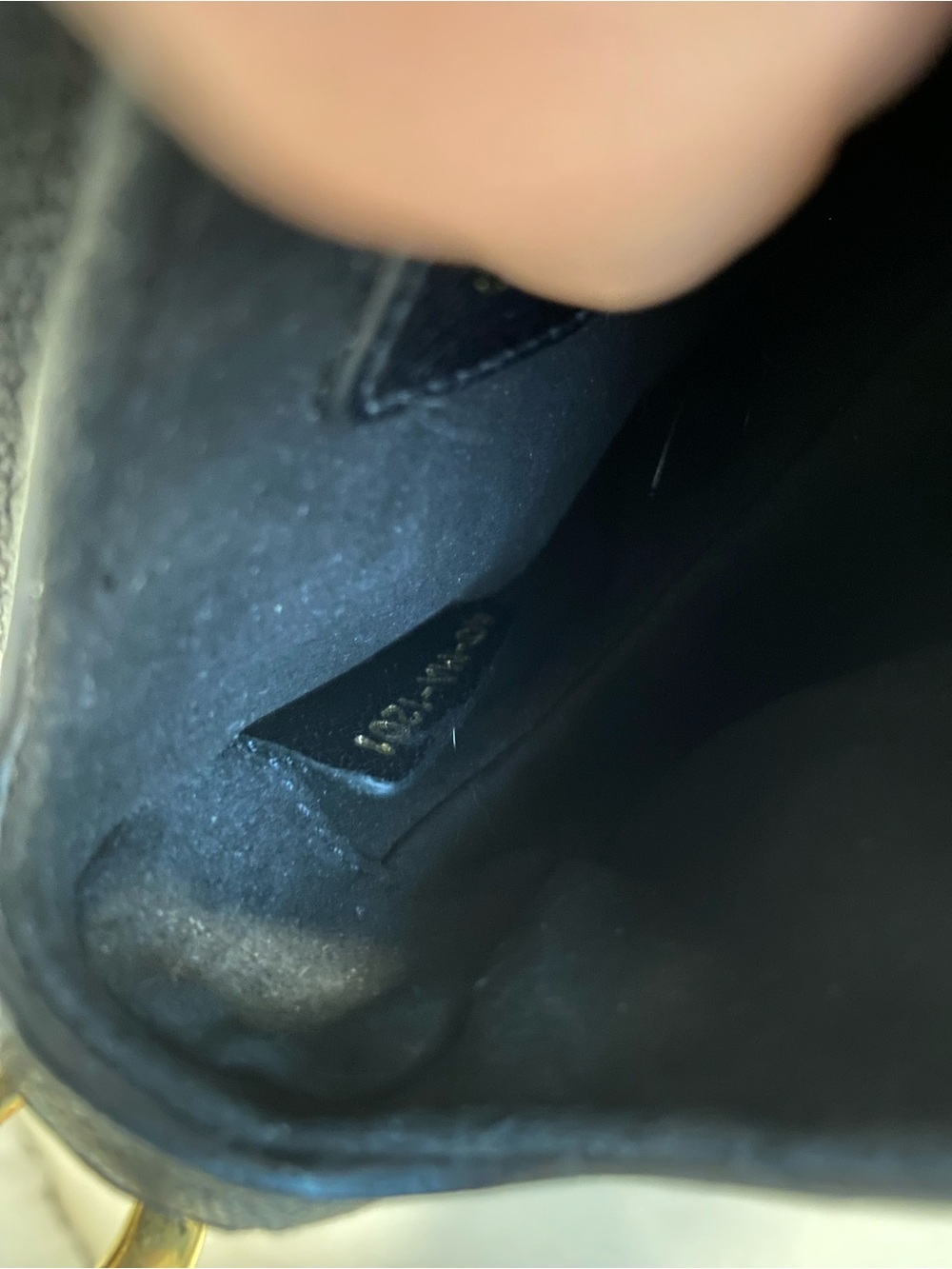 AUTHENTIC Dior Micro Goatskin Saddle Bag - Picture 7 of 7